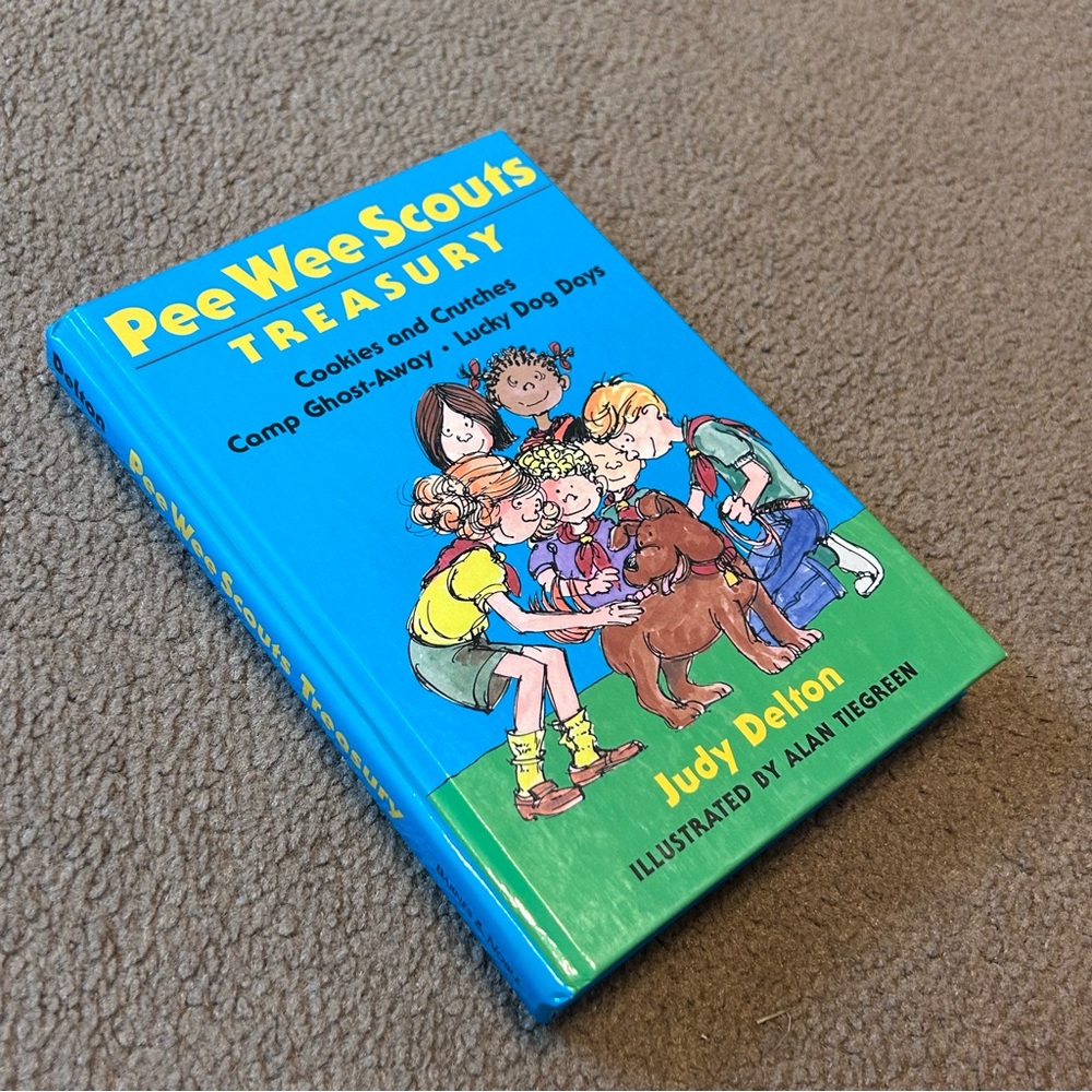PeeWee Scouts Treasury Book by Judy Delton EUC